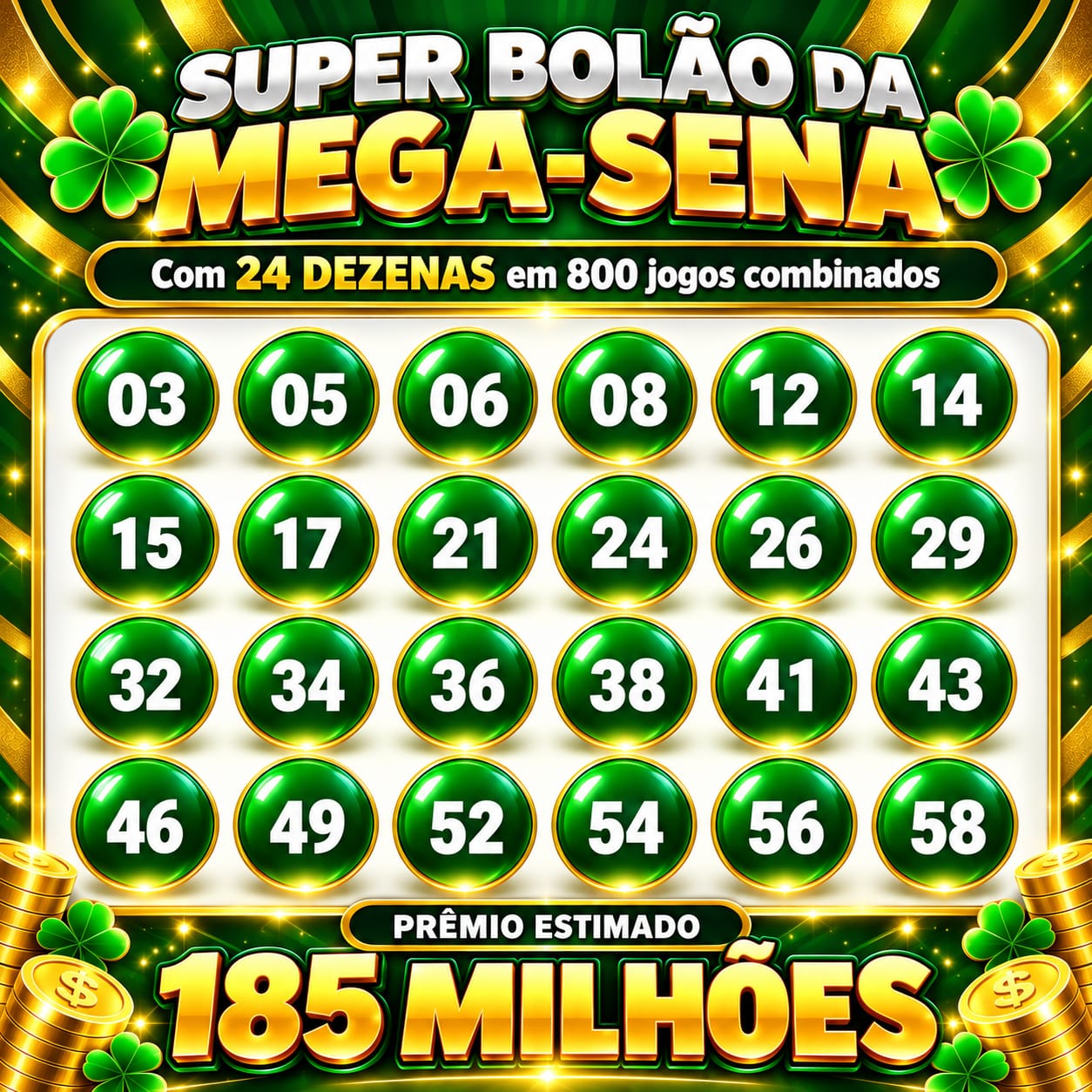 Mega-Sena – Plano 7