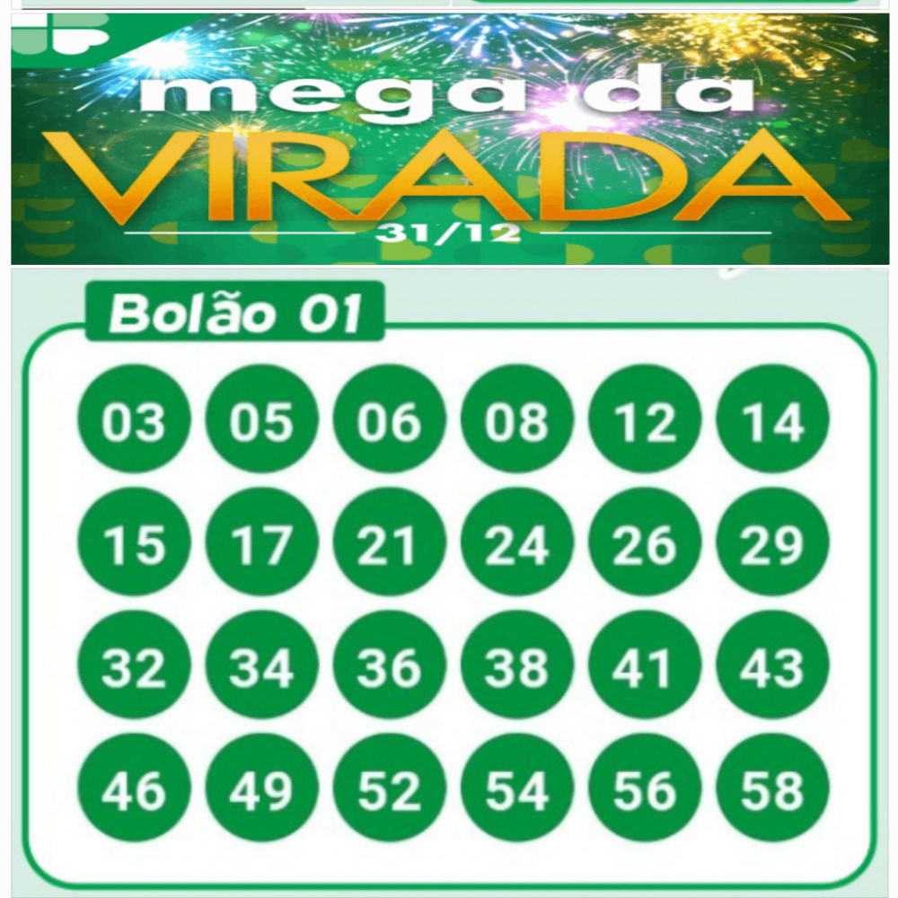 Mega da Virada – Plano 1